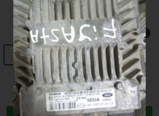 Ford fiesta 1.4 tdci motor beyni 5ws40438B-T 5s61-12a650 5dua